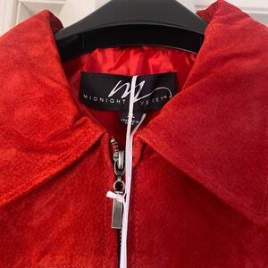 Midnight Velvet Genuine Suede